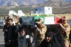 ورود پیکر ۴ شهید گمنام به ایلام