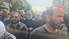 حضور محمدباقر قالیباف در مراسم باشکوه تشییع شهدای اقتدار ایران+ فیلم