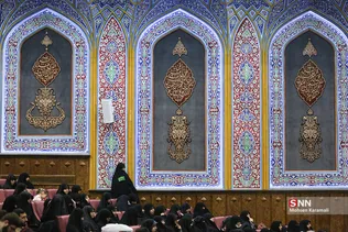 مراسم اربعین سرداران شهید حاج قاسم سلیمانی و ابومهدی المهندس در قم 
