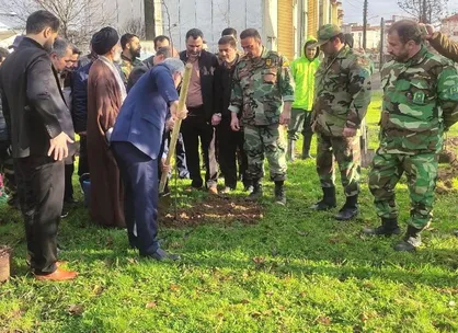 پویش ملی درختکاری در گیلان به یاد سردار دل&zwnj;ها