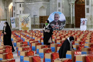 مرحله دوم رزمایش مومنانه در حرم امام خمینی (ره)