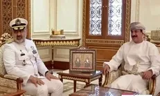 دریادار ایرانی با وزیر مکتب سلطانی عمان دیدار کرد