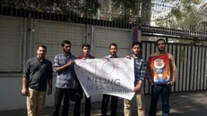 تحویل کاریکاتور نخست وزیر هندوستان به سفارت این کشور