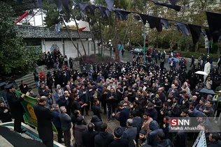 دسته عزاداری شهادت امام رضا (ع) در دانشگاه تهران