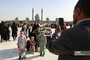 اجتماع خانوادگی «سلام فرمانده» در جمکران