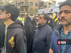 حضور عزت الله ضرغامی، وزیر میراث فرهنگی دولت سیزدهم در راهپیمایی بزرگ روز قدس در تهران + عکس