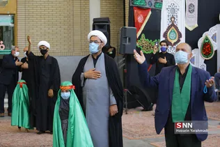 سوگواره ریحانه الحسین(ع) در حرم بانوی کرامت 