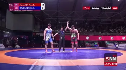 علیزاده با اقتدار راهی دور بعد شد