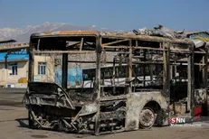 گفتگو با رانندگانی که تروریست‌ها به آنان حمله کردند و اتوبوس‌هایشان را آتش زدند + فیلم