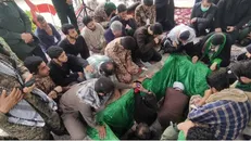 تدفین شهید گمنام در دانشگاه پیام نور مازندران