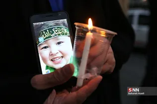 یادبود شهدای مسجد قندوز در مقابل کنسولگری افغانستان