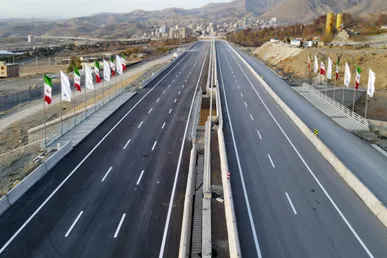 مسیر اتصال آزادراه شهید سلیمانی به آزادراه کرج ـ قزوین افتتاح شد