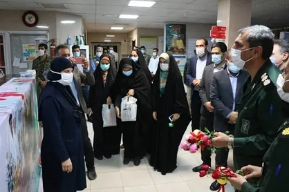 دانشجویان بسیجی خوزستان از کادر درمانی بیمارستان&zwnj;های استان تجلیل کردند