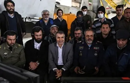 &laquo;اوج ۱۱۰&raquo; با حضور فرمانده نیروی هوایی ارتش کلید خورد