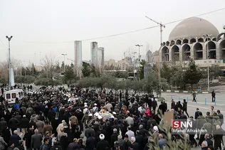 تشییع پیکر سه تن از شهدای کشتی سانچی