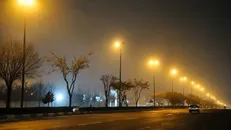 اردبیل در شب بارانی؛ وقتی مه و باران شهر را تماشایی می‌کند +فیلم