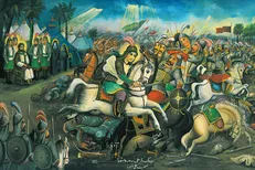 سرت آرام می‌گیرد به جای شانه بر نیزه