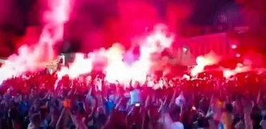 خوشحالی مردم بوسنی بعد از برد مقابل قطر و شانس صعود به دور بعد + فیلم