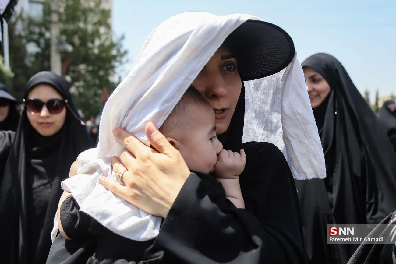 دسته عزاداری در هیئت دانشجویی میثاق با شهدا- دانشگاه امام صادق(ع)