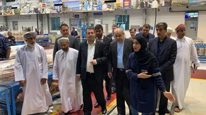 دیدار وزیر صنعت ایران از مراکز صنعتی عمان