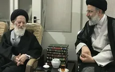 آیت‌الله رئیسی با آیت‌الله شبیری زنجانی دیدار کرد
