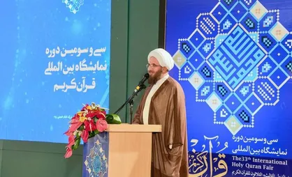 حجت&zwnj;الاسلام علی اکبری: نمایشگاه قرآن امسال نماد پناهجویی جامعه به محضر قرآن است