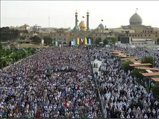 برگزاری نماز عید غدیر در حرم حضرت عبدالعظیم (ع)