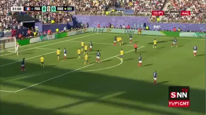 دروازه سوئد به شکل معجزه آسایی در دقیقه ۳۱ باز نشد! / فرانسه 0 - 0 سوئد