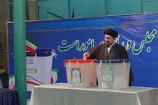 سیدحسن خمینی در انتخابات شرکت کرد