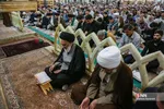 قرائت دعای عرفه در حرم مطهر حضرت فاطمه معصومه (س)
