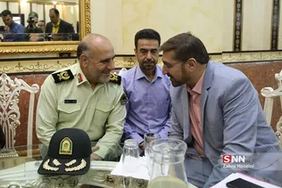 مراسم تجلیل از آزادگان فاتب 