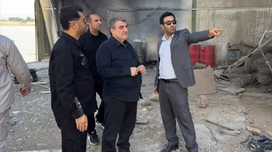 بازدید استاندار سمنان از فرودگاه/ حمله به فرودگاه خوشبختانه هیچ‌گونه خسارت جانی یا مصدومی نداشت