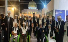 حضور جمعی از علمای اهل سنت فلسطین در حرم امام حسین (ع)