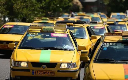 فعالیت خودرو&zwnj;های پلاک شهرستان به عنوان تاکسی در تهران ممنوع است