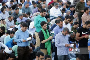 مراسم معنوی دعای عرفه در حرم مطهر رضوی