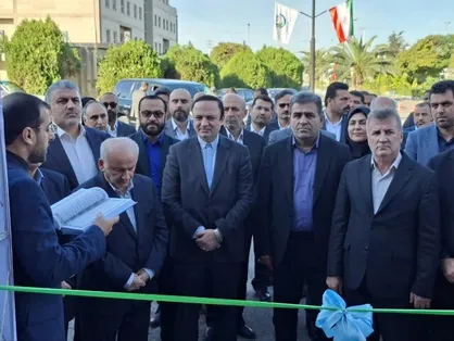 افتتاح ساختمان مرکزی منطقه آزاد مازندران / بندر امیرآباد به عنوان بندر رسمی منطقه آزاد مازندران ثبت شد