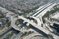 بهره‌برداری از کلان طرح پل غربی سطح سوم تقاطع غیر هم‌سطح خیام مشهد