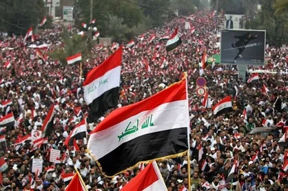 پیام هسته بین&zwnj;الملل بسیج دانشجویی دانشگاه آزاد اهواز به مردم انقلابی عراق + عکس