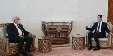 دیدار رئیس الحشد الشعبی با بشار اسد و گفتگو درباره مبارزه با تروریسم