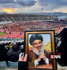 حضور خانواده شهیدان رئیسی و امیرعبداللهیان در مراسم تشییع سید حسن نصرالله