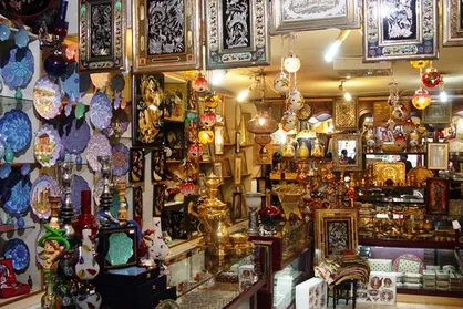 بازار پررونق صنایع دستی وارداتی در شهرهای ایران!