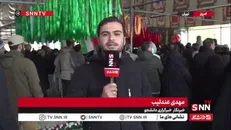 گزارش خبرنگار SNNTV از قطعه 42 گلزار شهدای بهشت زهرا/مردم تهران برای شهدای اقدامات تروریستی اخیر سنگ تمام گذاشتند