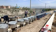 پویش اطعام به همت دانشجویان دانشگاه فرهنگیان خراسان شمالی برگزار شد