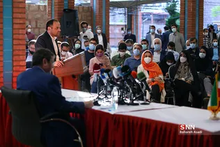نشست فعالان فضای مجازی و نخبگان با عبدالناصر همتی