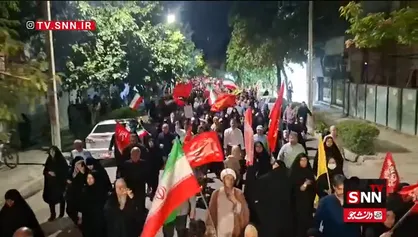 میعادگاه صد و چهلم مردم بجنورد با شعار انتقام + فیلم