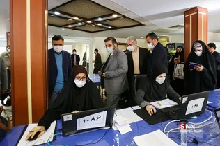 بازدید وزیر ارشاد از ستاد نمایشگاه مجازی کتاب تهران