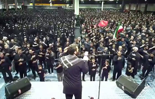 مداحی مهدی رسولی در اولین شب از روضه حسینیه امام خمینی (ره)