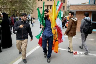  راهپیمایی بزرگ آخرین نبرد در دانشگاه شریف