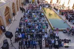 جشن میلاد کریم اهل بیت(ع) در شیراز، با سخنرانی آیت الله دژکام نماینده مقام معظم رهبری در فارس و امام جمعه شیراز و قرائت قرآن توسط سید مصطفی حسینی قاری بین المللی قرآن در مسجد نصیرالملک شیراز