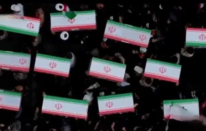 تصویری هوایی از تشییع پیکر&zwnj;های فرشتگان میناب